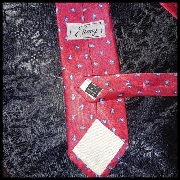 Vintage Envoy Paisley Tie - Picture 4 of 5